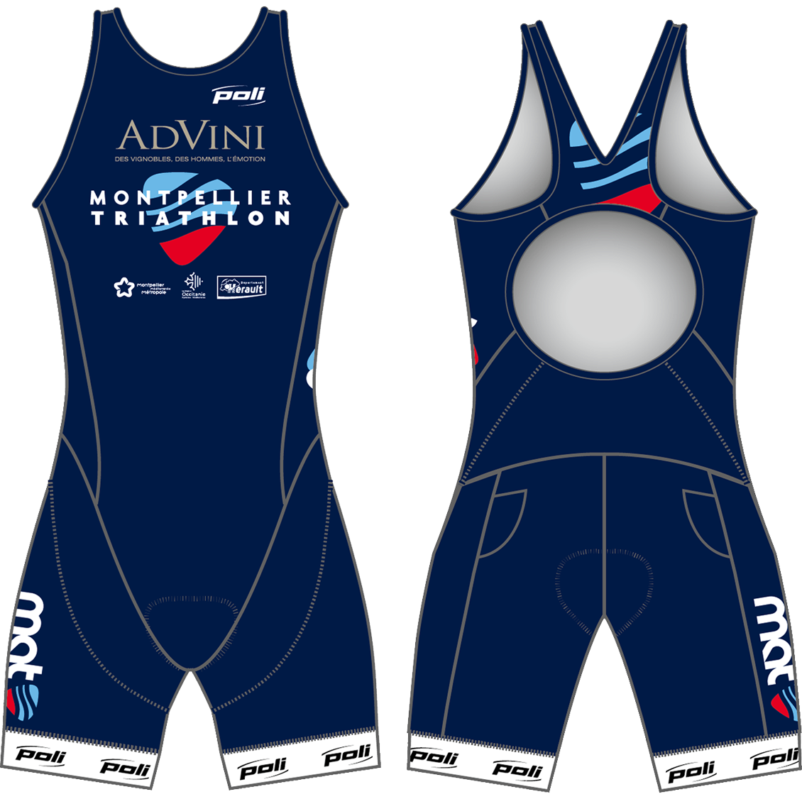 Maillot MONTPELLIER gilet Maillot MONTPELLIER gilet